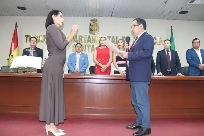 Irma Villavicencio asume la presidencia del Tribunal de Justicia de Santa Cruz tras la renuncia de Quezada