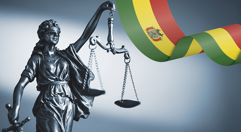 Bolivia entre los países con sistemas judiciales más deficientes a nivel global