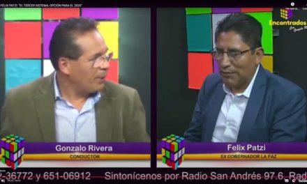 FÉLIX PATZI: «EL TERCER SISTEMA, OPCIÓN PARA EL 2025»