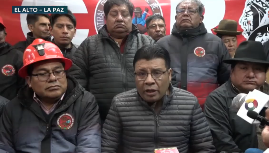 COR ratifica que Evo Morales no es bienvenido en El Alto y denuncia llegada de gente del Chapare