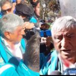Evistas apedrean y hieren al alcalde paceño en la plaza Abaroa