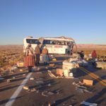 Accidente en la carretera internacional a Tambo Quemado