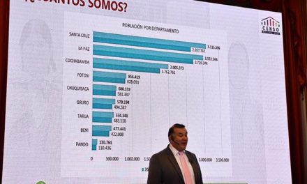 EL INE SEÑALA QUE BOLIVIA ES “URBANA” Y “METROPOLITANA” Y ENVÍA LOS RESULTADOS DEL CENSO AL EJECUTIVO Y TSE