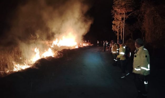 Incendio en San Matías: 120 km de devastación