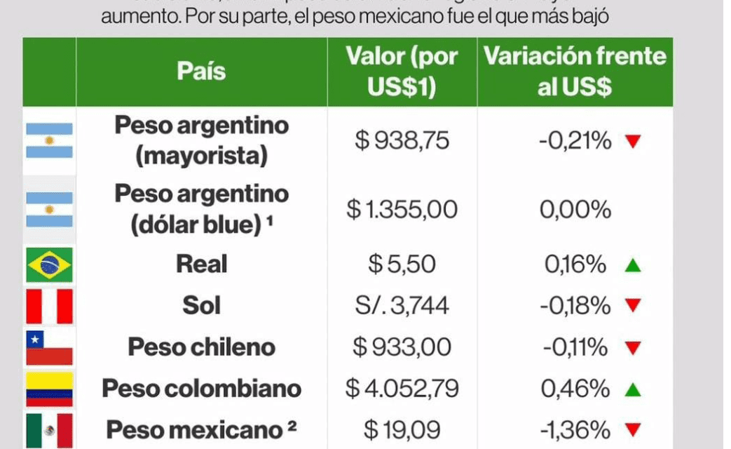 La volatibilidad del dólar paralelo