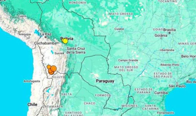 Potosí soportó 12 movimientos sísmicos en lo que va de agosto