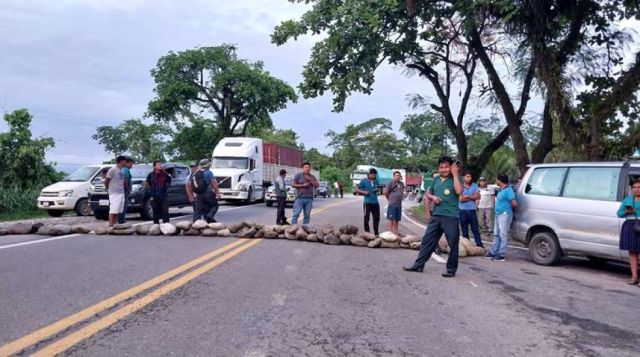 Este viernes, los productores del Norte Integrado instalarán un bloqueo indefinido en carretera a Cochabamba