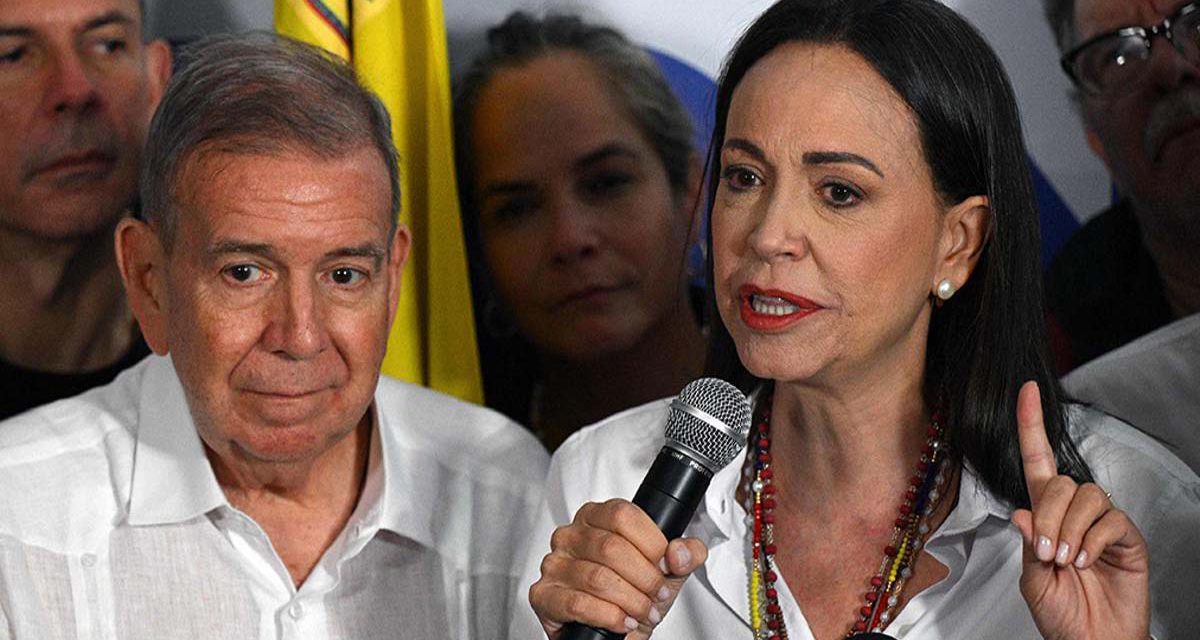 La Fiscalía de Venezuela abre una investigación contra Machado y González por “instigación a la insurrección”