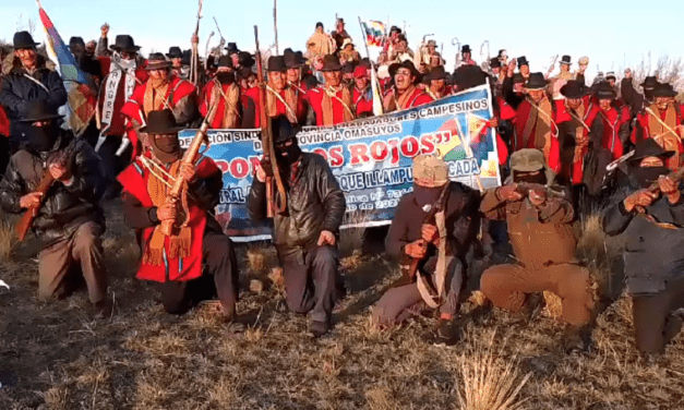 Ministerio de Gobierno instruye investigación contra ‘ponchos rojos’ por alzamiento armado y terrorismo