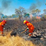 Arce anuncia el arribo de ayuda de Venezuela, Uruguay, Perú para luchar contra los incendios forestales