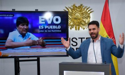 Del Castillo: Evo Morales evadió operativo, intentó atropellar a un policía y lo reta a someterse a pesquisa