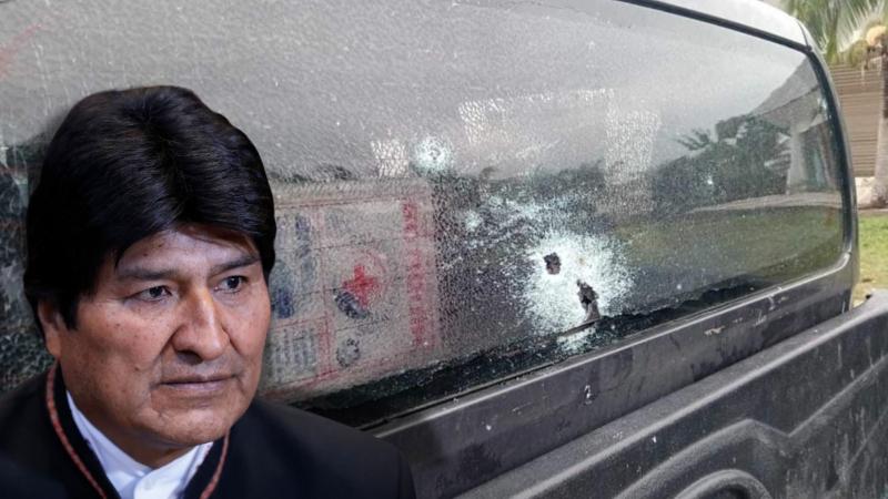 Evo Morales asegura no portar armas, tras admitir haber disparado en un incidente en Villa Tunari