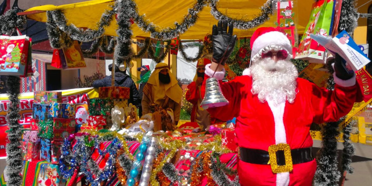 Crisis económica limita oferta navideña en la Súper Feria de Oruro