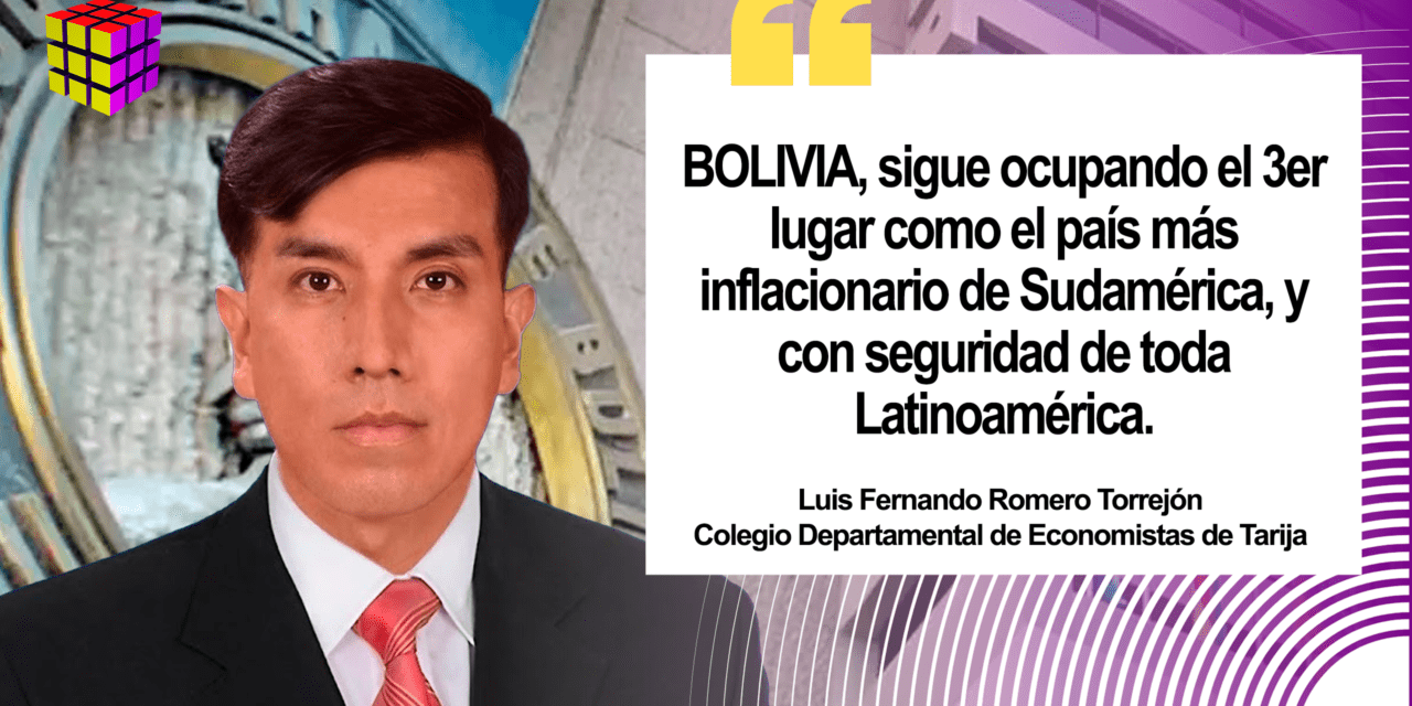 BOLIVIA, EN EL TOP 3 DE INFLACIÓN DE LA REGIÓN