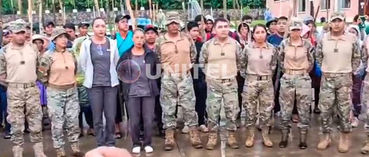 Movilizados invaden cuartel en Villa Tunari: “Nos han tomado como rehenes, la vida de mis soldados está en peligro”, dice jefe militar