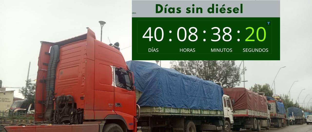 “40 días sin diésel”: Sectores productivos alertan de riesgos en la seguridad alimentaria de Bolivia para el próximo año