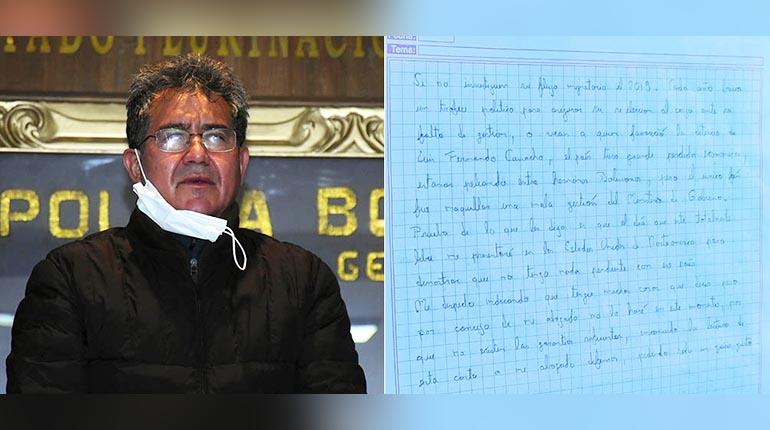 Carta de Dávila: Revelaciones que sacuden a Bolivia