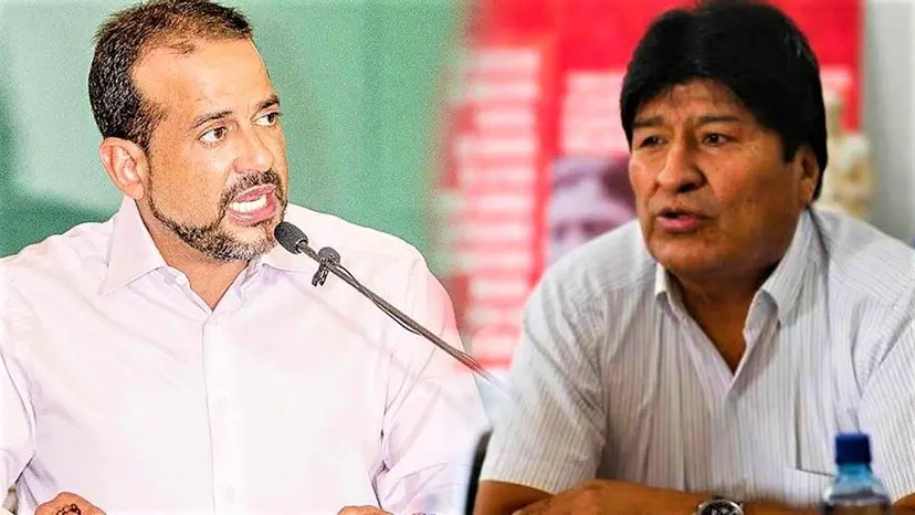 Camacho y Morales movilizan a opositores y evistas al finalizar 2024