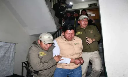 Alcalde de Achocalla fue trasladado a la cárcel de Patacamaya