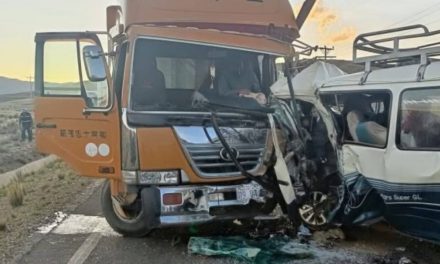 Accidente en carretera Machacamarca deja tres fallecidos y cinco heridos