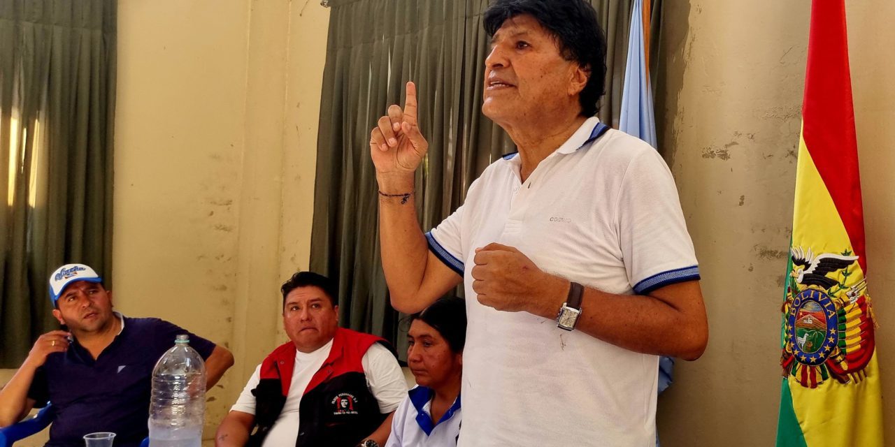 Evo Morales critica a Luis Arce y asegura que fue su mayor error elegirlo como candidato en 2020