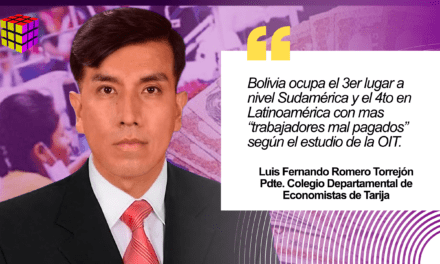 BOLIVIA: ES EL 3ER PAÍS DE SUDAMÉRICA CON MÁS TRABAJADORES “MAL PAGADOS” SEGÚN LA OIT