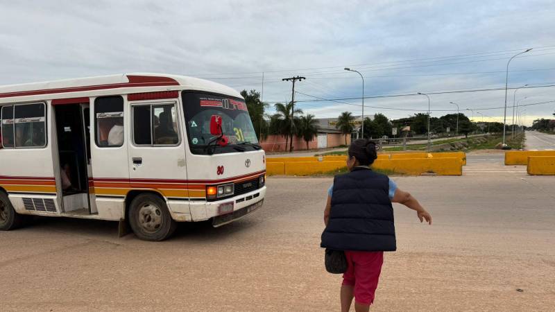 Micreros levantan paro en Santa Cruz tras acuerdo con la Alcaldía