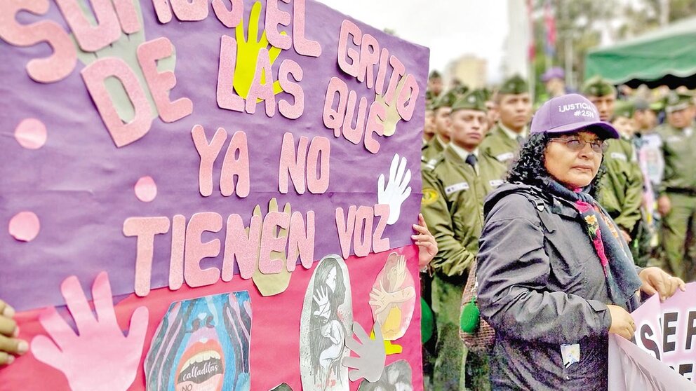 2024 cerró con 84 víctimas feminicidios en Bolivia; más de la mitad eran menores de 30 años