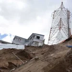 Alertan riesgo de nuevo desprendimiento de talud en Alto La Florida