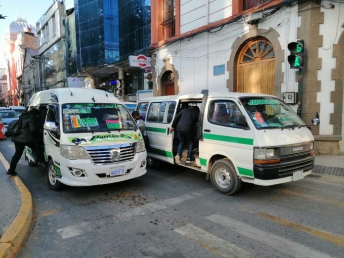 Desde hoy 2 de enero se aplican las nuevas tarifas del pasaje del transporte urbano de Oruro