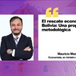 El rescate económico de Bolivia: Una propuesta metodológica