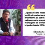 “La propuesta es el candidato”