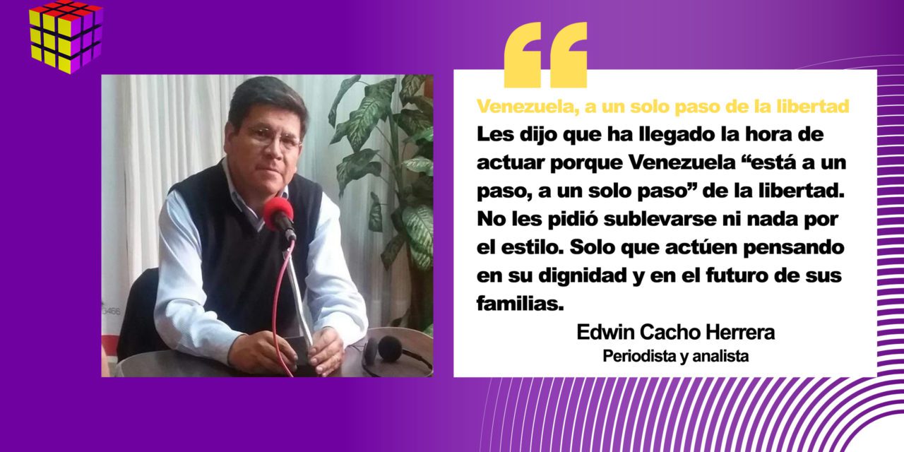 Venezuela, a un solo paso de la libertad