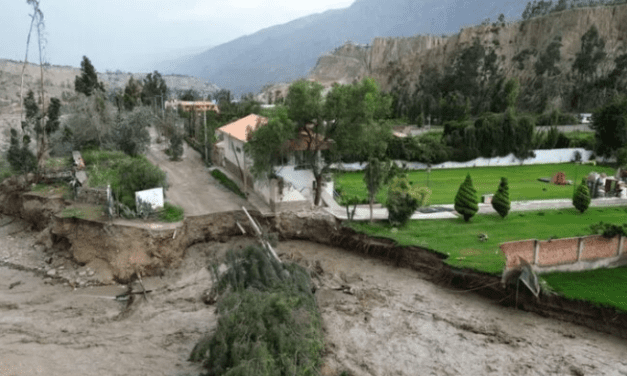 Bolivia enfrenta un periodo crítico por lluvias