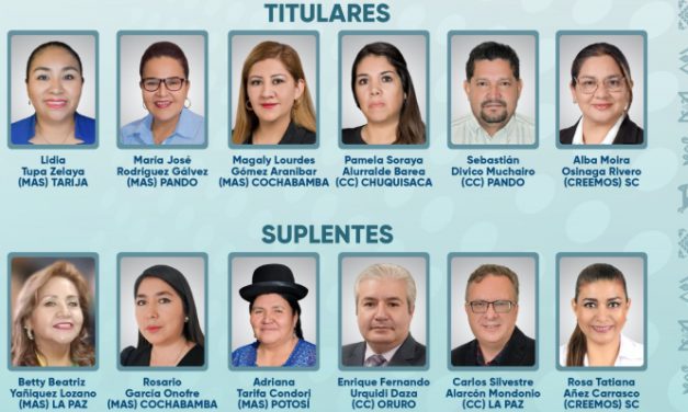 Diputados conforman Comisión de Ética tras 2 años; Yujra resalta la participación de mujeres