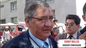 Dandy Mallea critica acuerdo nacional y mantiene paro en La Paz