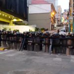 La Policía decide mantener el resguardo en plaza Murillo por presencia de sectores sociales ‘evistas’