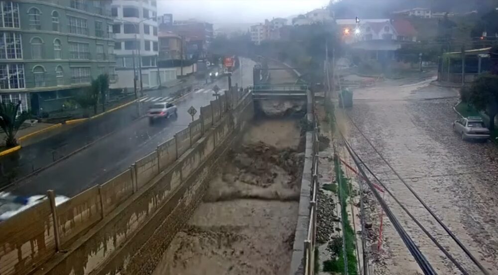 Alerta amarilla en La Paz por crecida de ríos