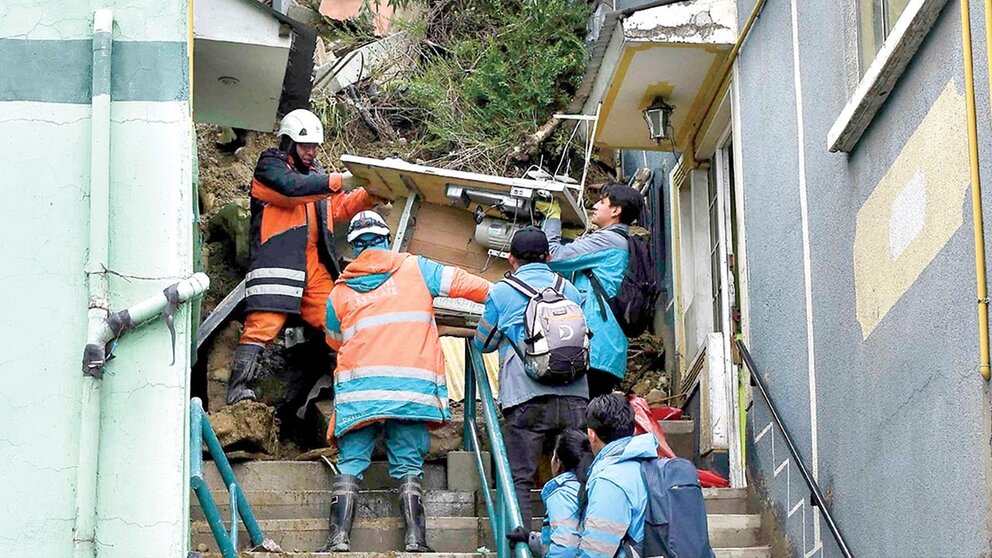 Intensas lluvias dejan 18 muertos y miles de afectados en Bolivia