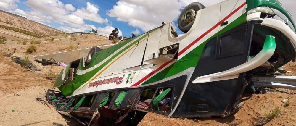 Accidente de bus en Uyuni expone fallas de control