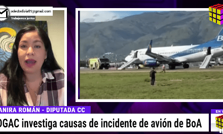 Denuncia de diputada por grave incidente en BoA en manos del Fiscal General