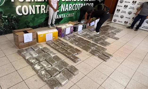 Descubren cargamento de marihuana en Santa Cruz: Detienen a adolescente y joven