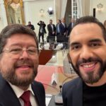 Samuel Doria Medina se encuentra con el presidente de El Salvador