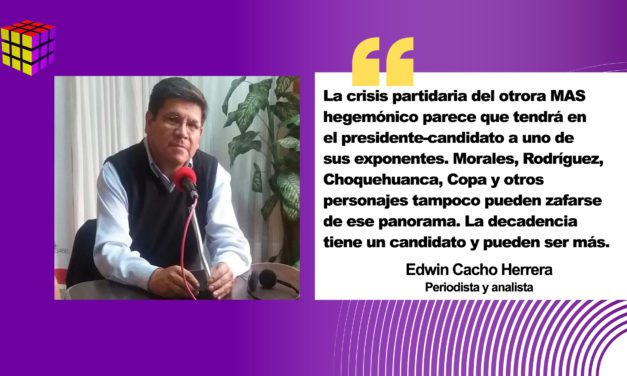La decadencia y su candidato