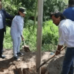 Bullrich inicia alambrado, Longaric critica al Gobierno
