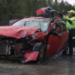 Accidente en autopista deja 10 heridos y daños materiales