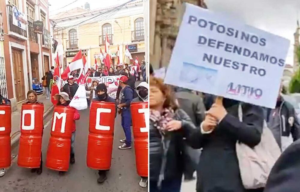 Llamado a la acción por el litio en Potosí: Protestas y reclamos