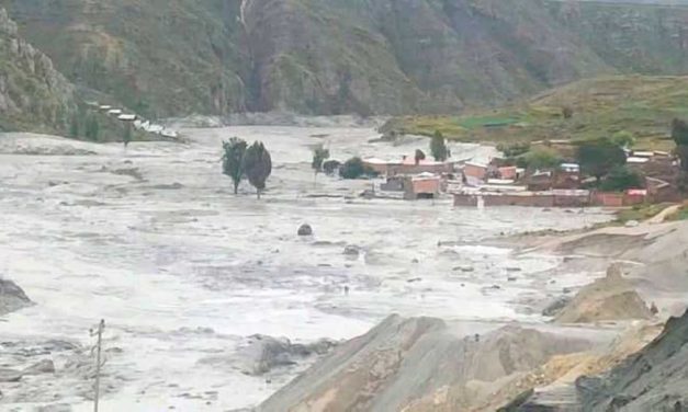 Potosí: Calculan que mazamorra causó un daño ambiental de unos 50 kilómetros