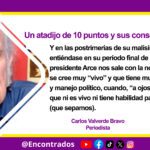 Un atadijo de 10 puntos y sus consecuencias