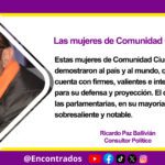 Las mujeres de Comunidad Ciudadana